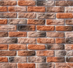 Рядовая плитка White Hills Design Брюгге брик 316-50 с расшивкой 1,2 см GL 381740