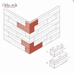 Угловой элемент White Hills Кросс Фелл 107-85 без шва GL 694338