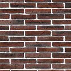 Рядовая плитка White Hills Остия брик 381-40 с расшивкой 1,2 см GL 382040