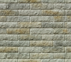 Рядовая плитка White Hills Толедо 400-80 с расшивкой 1,2 см. GL 382616