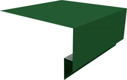 Планка околооконная сложная Экобрус 200х75х25 Grand Line 0,45 ПЭ с пленкой RAL 6002 лиственно-зеленый (2м) GL 514631