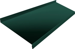 Отлив простой 200 Grand Line 0,4 ПЭ с пленкой RAL 6005 зеленый мох (2м) GL 525499