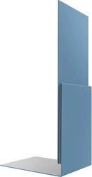 Планка приемная оконная Grand Line 0,45 Drap ТХ RAL 5024 пастельно-синий (3м) GL 748295