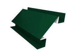 Планка угла внутреннего сложного Блок-хаус новый Grand Line 0,45 Drap RAL 6005 зеленый мох (3м) GL 667172