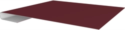 Планка завершающая Grand Line 0,45 Drap ТХ RAL 3005 красное вино (3м) GL 527335