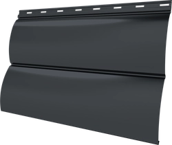 Блок-хаус новый Grand Line 0,5 Velur с пленкой RAL 7024 мокрый асфальт GL 599727