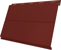Вертикаль line Grand Line 0,45 ПЭ с пленкой RAL 3009 оксидно-красный GL 84298