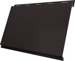 Вертикаль классик Grand Line 0,5 Rooftop Бархат с пленкой RR 32 темно-коричневый GL 216804