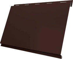 Вертикаль классик Grand Line 0,5 Drap ТХ с пленкой RAL 8017 шоколад GL 571063