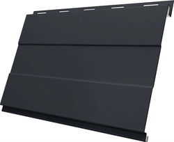 Вертикаль проф Grand Line 0,45 Drap СТ с пленкой RAL 7024 мокрый асфальт GL 362733