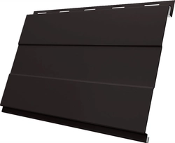 Вертикаль проф Grand Line 0,5 PurLite матовый с пленкой RR 32 темно-коричневый GL 803313