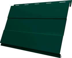 Вертикаль проф Grand Line 0,45 Drap с пленкой RAL 6005 зеленый мох GL 803296