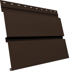 Квадро Брус 3D в01 Grand Line 0,5 Drap ТХ с пленкой RAL 8017 шоколад GL 571153