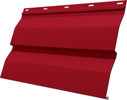 Корабельная доска Grand Line 0,45 ПЭ с пленкой RAL 3003 рубиново-красный GL 51434