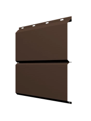 ЭкоБрус новый Grand Line 0,45 Drap ТР с пленкой RAL 8017 шоколад GL 693871