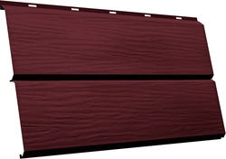 ЭкоБрус 3D Grand Line 0,45 ПЭ с пленкой RAL 3005 красное вино GL 432473