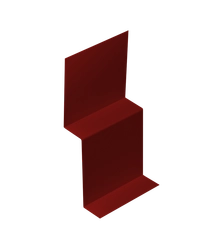 Стартовый профиль фибросайдинга Grand Line 0,7 ПЭ с пленкой RAL 3011 коричнево-красный (3м) GL 682646