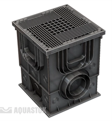 Дождеприемник пластиковый 350х350х420 (в сборе с решеткой) Master Aquastok (4350) GL 686507