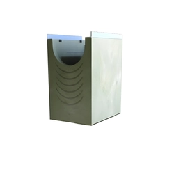 Пескоуловитель водоотводный бетонный Aquastok Optima 300 верх (2630321) GL 782335