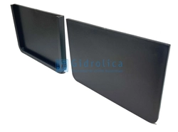 Заглушка торцевая для лотка водоотводного Gidrolica Light 806/л - пластиковая (18063) GL 584661
