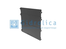 Заглушка торцевая для лотка водоотводного Gidrolica Standart/Standart Plus DN200, пластиковая (18201) GL 286726