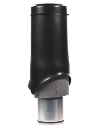 Выход вентиляции Krovent Pipe-VT 125 изолированный черный GL 98186