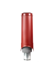 Выход вентиляции Krovent Pipe-VT 150/700 изолированный красный GL 693004
