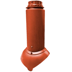 Выход канализации Krovent Pipe-VT 110/125 Изолированный красно-коричневый GL 749042