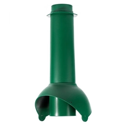 Выход канализации Krovent Pipe-VT 110 неизолированный зеленый GL 401275