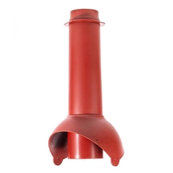 Выход канализации Krovent Pipe-VT 110 неизолированный красный GL 401278