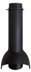 Выход канализации Krovent Pipe-VT 110 неизолированный черный GL 401280
