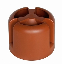 Колпак Krovent Hupcap 110 красно-коричневый GL 109074