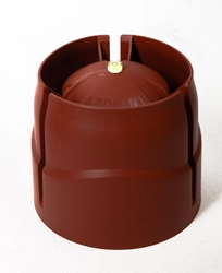 Колпак Krovent Hupcap 110 new красно-коричневый GL 689232