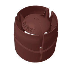Колпак Krovent Hupcap 110 new красный GL 689234