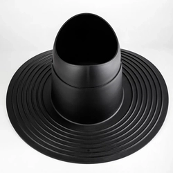 Элемент проходной Krovent Base-VT Flat высокий 125-150 черный GL 784268