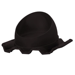 Элемент проходной Krovent Base-VT Prof 21 125/150 чёрный GL 590641