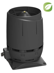 Вентилятор Vilpe Flow Eсо125S с основанием 300x300 черный GL 278106