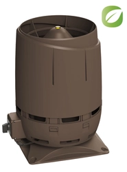 Вентилятор Vilpe Flow Eсo125S с основанием 300x300 коричневый GL 278107