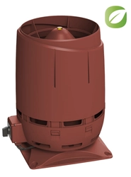 Вентилятор Vilpe Flow Eсo125S с основанием 300x300 красный GL 278110