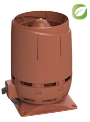 Вентилятор Vilpe Flow Eсo125S с основанием 300x300 кирпичный GL 278111