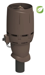 Вентилятор крышный Vilpe Flow Есo110P/500 коричневый GL 278749