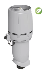 Вентилятор крышный Vilpe Flow Есo110P/700 светло-серый GL 278747