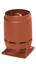 Выход вентиляционный Vilpe Flow 125S с основанием 250x250 кирпичный GL 278207