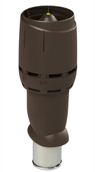 Выход вентиляционный Vilpe Flow 160/ИЗ/700 коричневый GL 211823