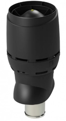 Выход вентиляционный Vilpe Flow XL 160/ИЗ/700 черный GL 277561