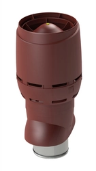 Выход вентиляционный Vilpe Flow XL 250/ИЗ/700 красный GL 277592