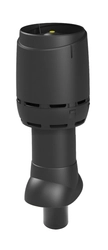 Выход вентиляционный Vilpe Flow 110Р/ИЗ/350 черный GL 672996