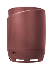 Колпак для трубы Vilpe Flow d110 красный GL 409976