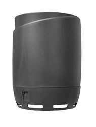 Колпак для трубы Vilpe Flow d110 черный GL 410066