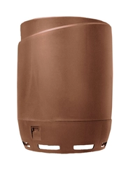 Колпак для трубы Vilpe Flow d110 шоколадный GL 411115